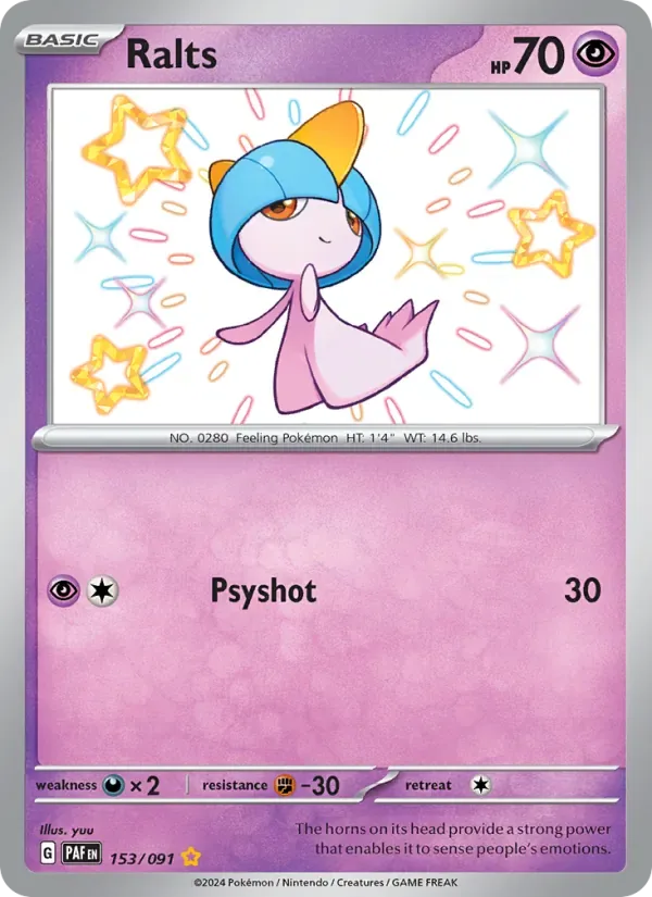Ralts, Paldean Fates