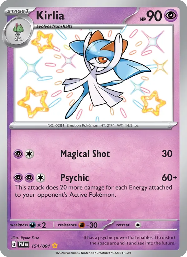 Kirlia, Paldean Fates