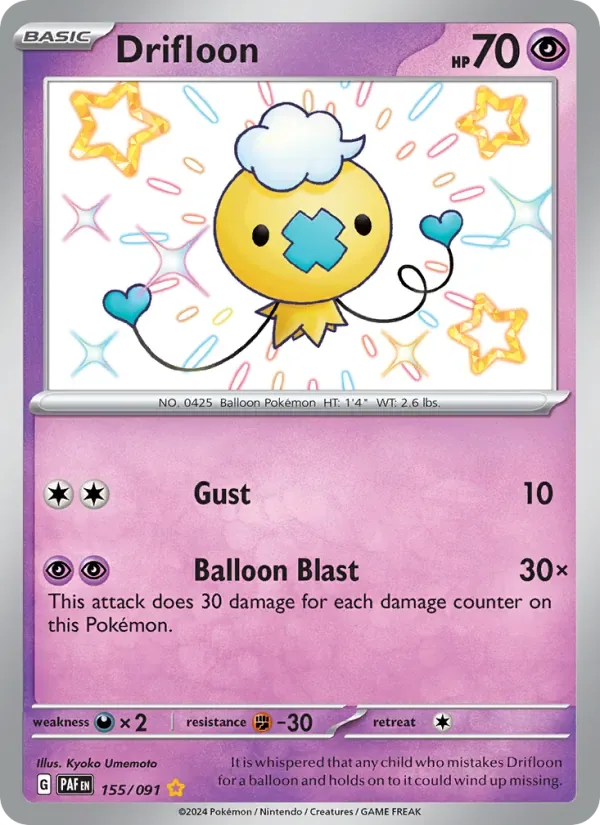 Drifloon, Paldean Fates