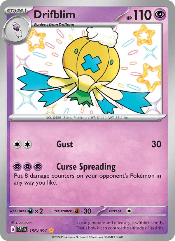 Drifblim, Paldean Fates