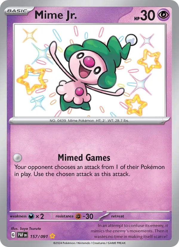 Mime Jr., Paldean Fates