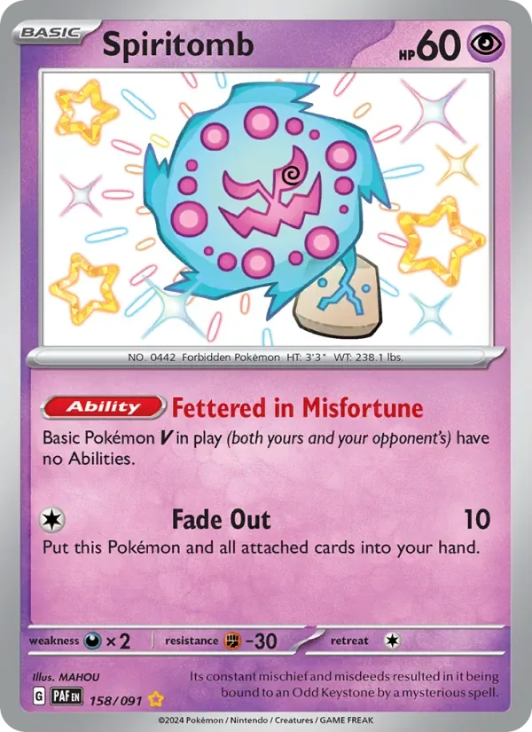 Spiritomb, Paldean Fates