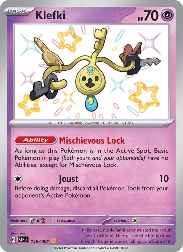 Klefki, Paldean Fates