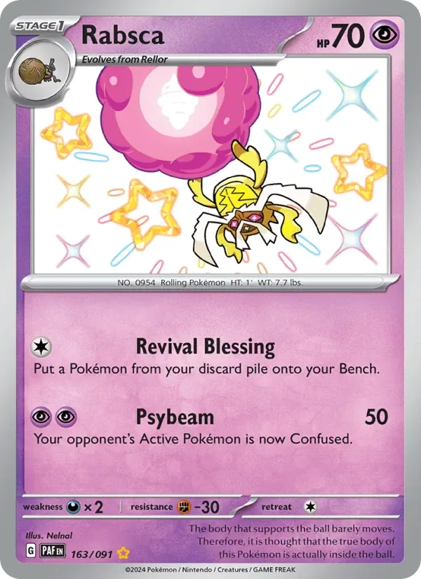 Rabsca, Paldean Fates