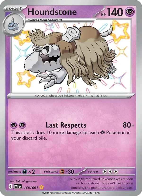 Houndstone, Paldean Fates