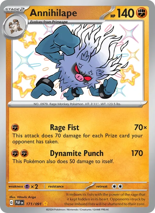 Annihilape, Paldean Fates