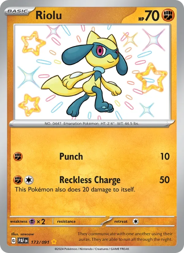 Riolu, Paldean Fates