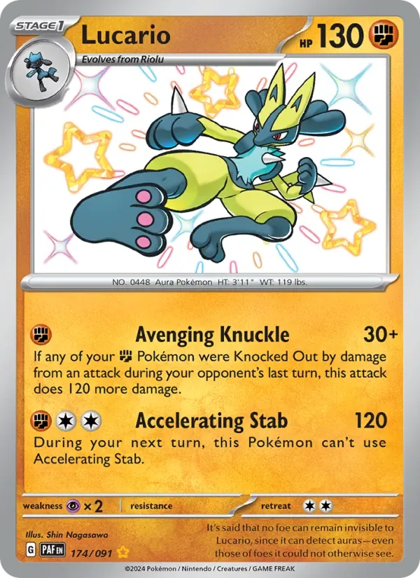 Lucario, Paldean Fates