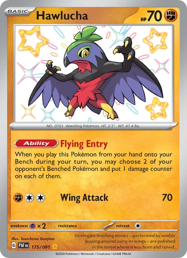 Hawlucha, Paldean Fates