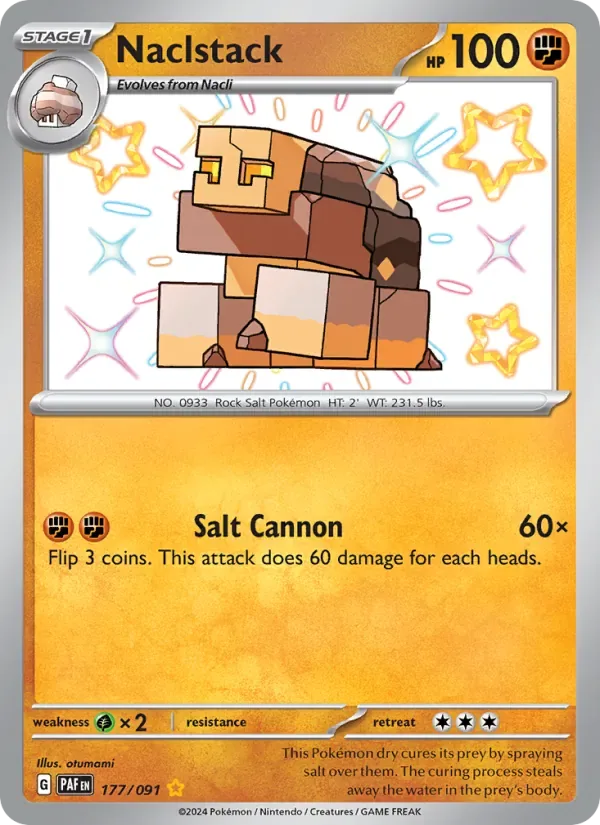 Naclstack, Paldean Fates
