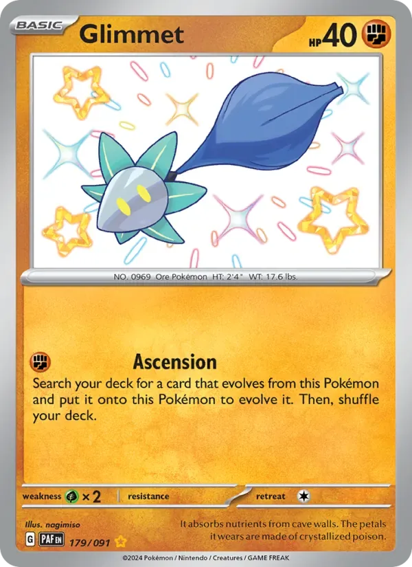 Glimmet, Paldean Fates