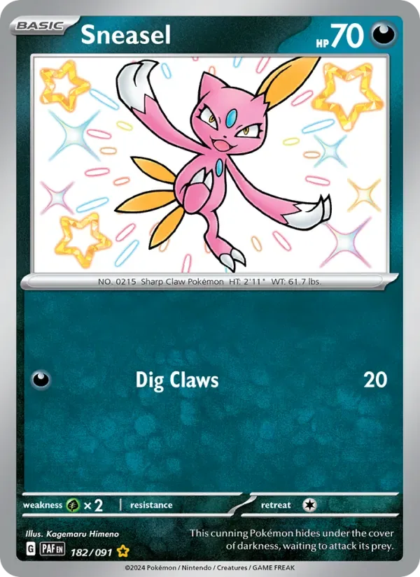 Sneasel, Paldean Fates