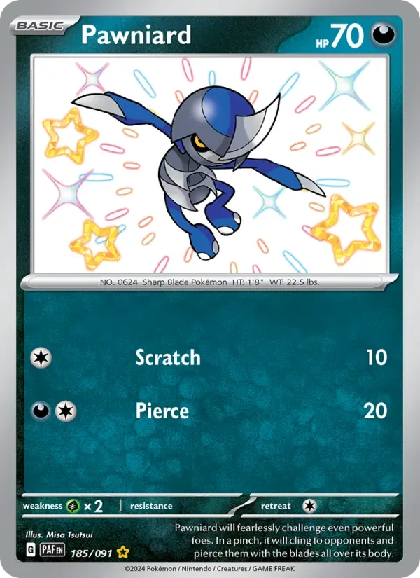 Pawniard, Paldean Fates