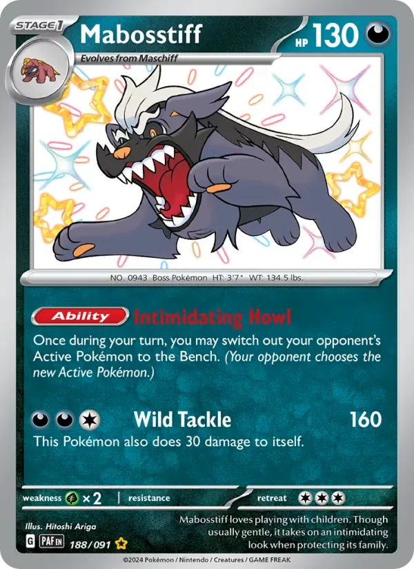 Mabosstiff, Paldean Fates