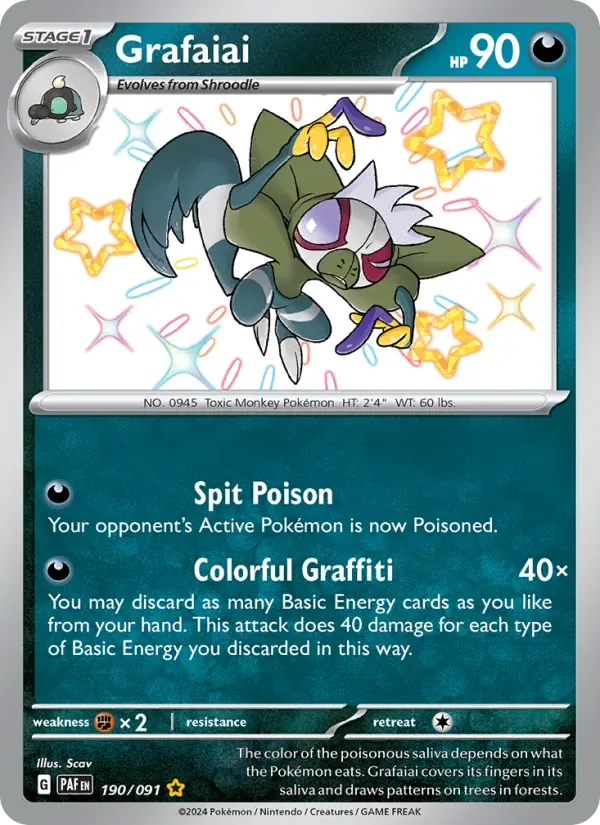 Grafaiai, Paldean Fates
