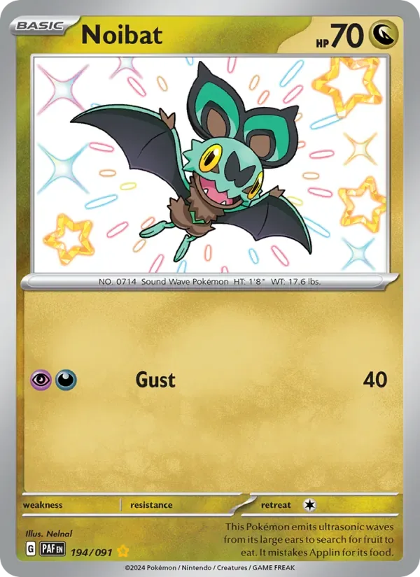 Noibat, Paldean Fates