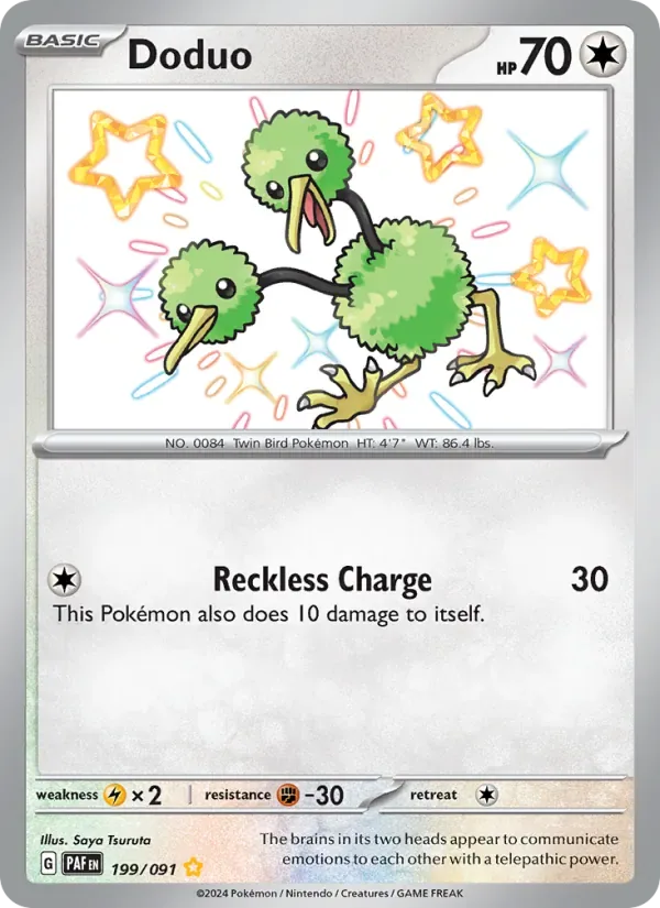 Doduo, Paldean Fates