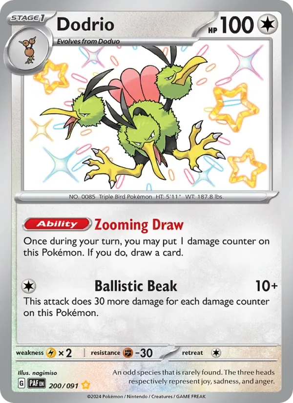 Dodrio, Paldean Fates