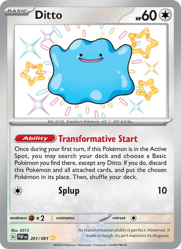 Ditto, Paldean Fates