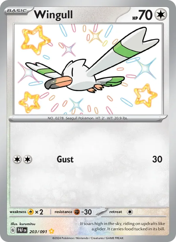 Wingull, Paldean Fates