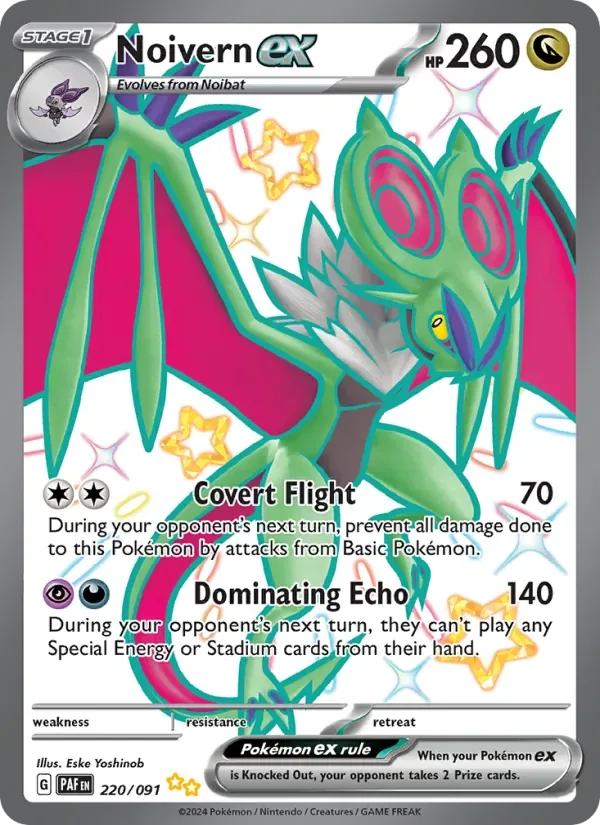 Noivern ex, Paldean Fates