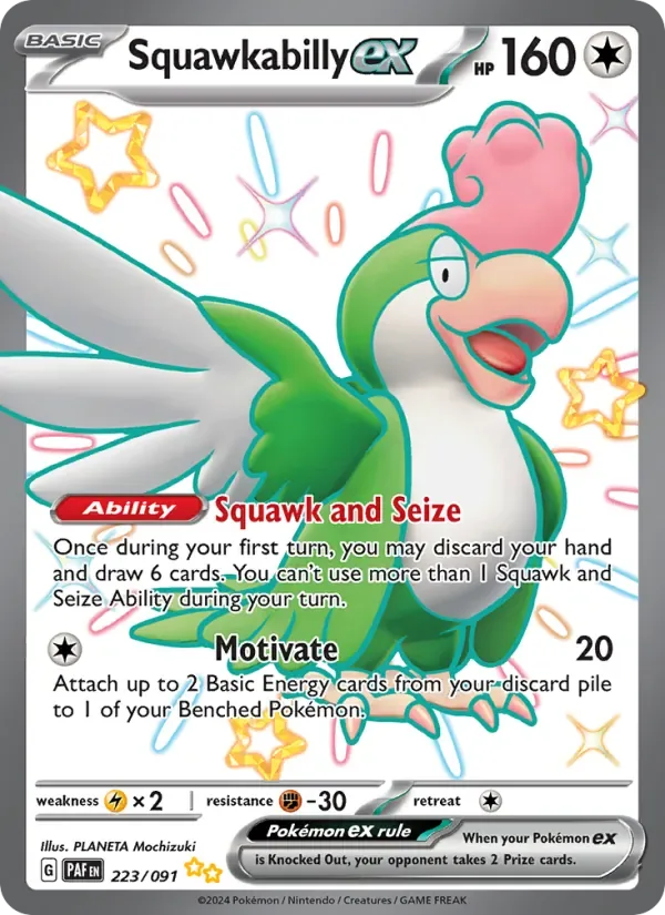 Squawkabilly ex, Paldean Fates