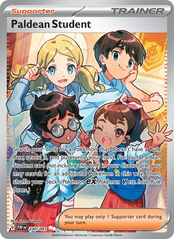 Paldean Student, Paldean Fates