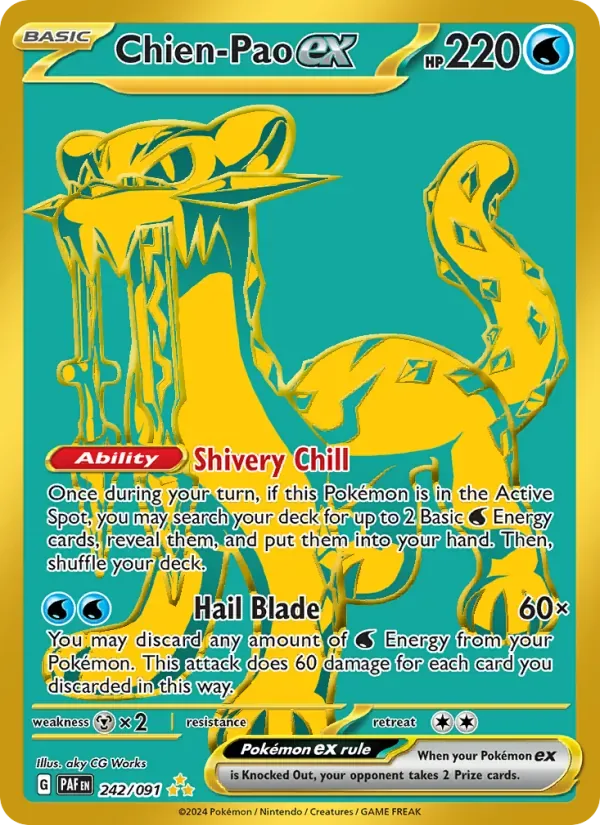 Chien-Pao ex, Paldean Fates