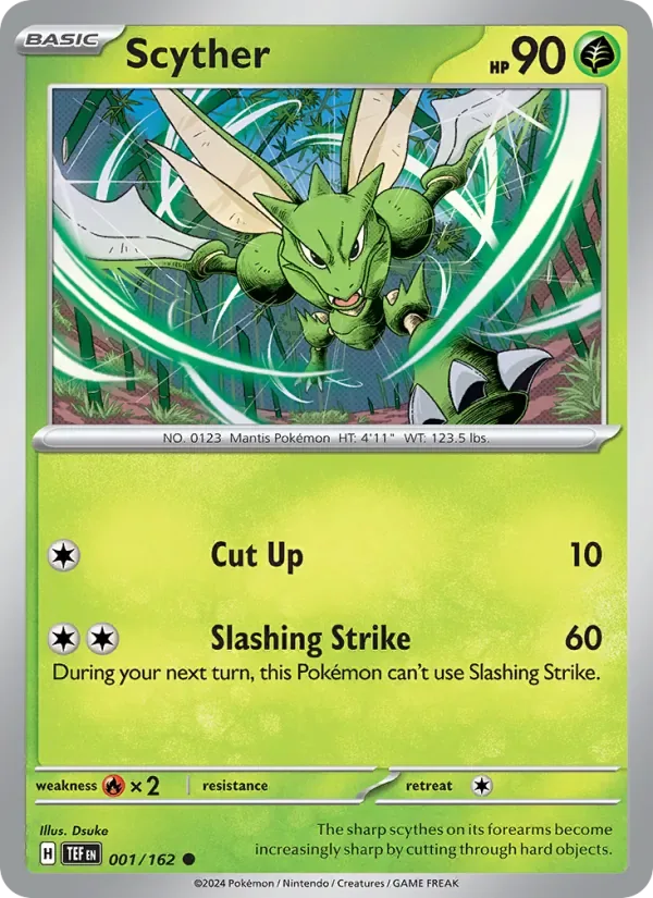 Scyther, Temporal Forces