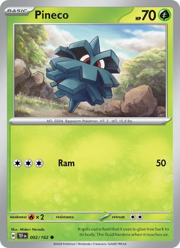 Pineco, Temporal Forces