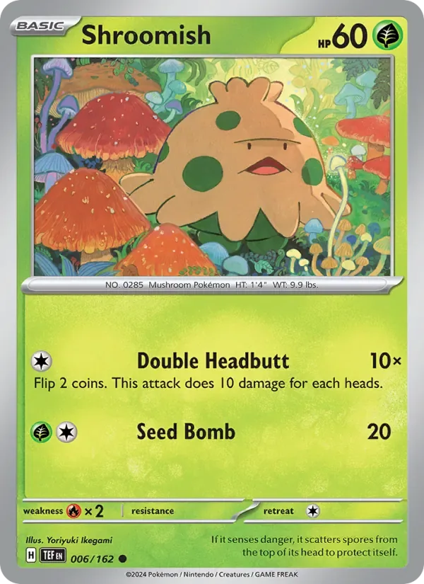 Shroomish, Temporal Forces