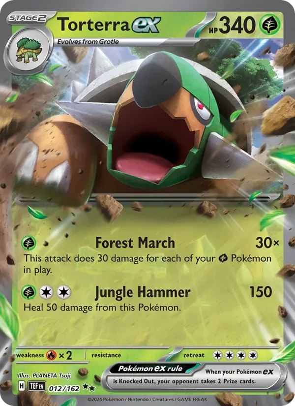 Torterra ex, Temporal Forces