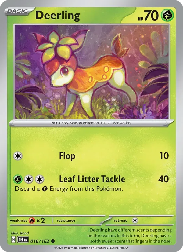 Deerling, Temporal Forces
