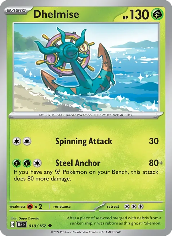 Dhelmise, Temporal Forces