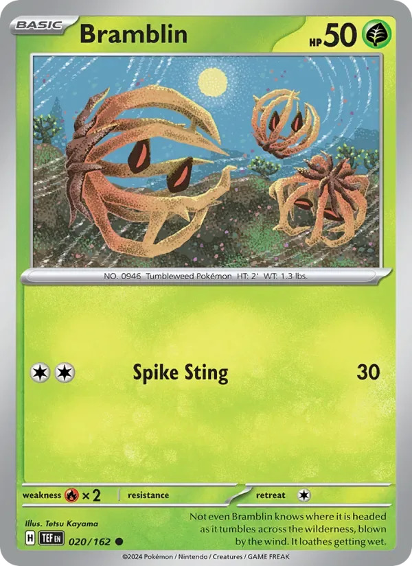 Bramblin, Temporal Forces