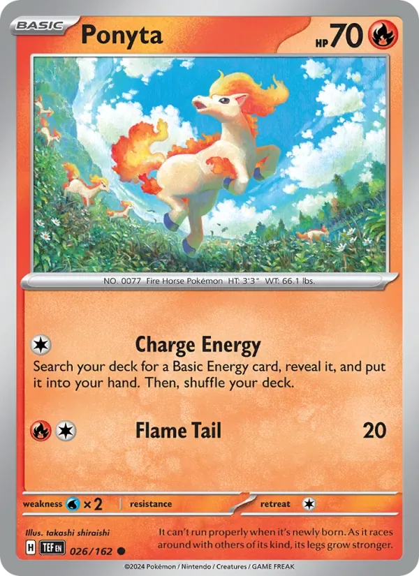 Ponyta, Temporal Forces