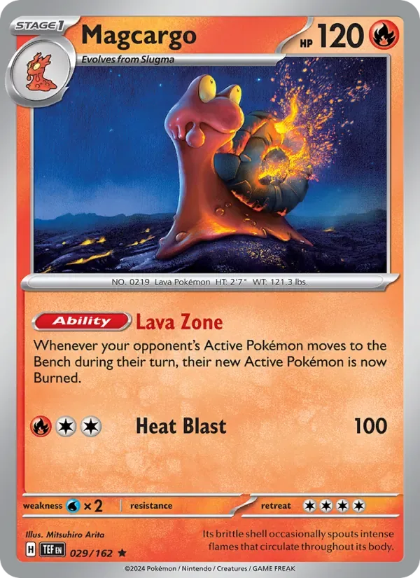 Magcargo, Temporal Forces
