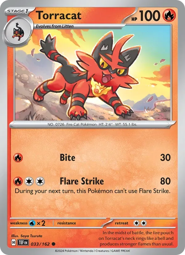 Torracat, Temporal Forces