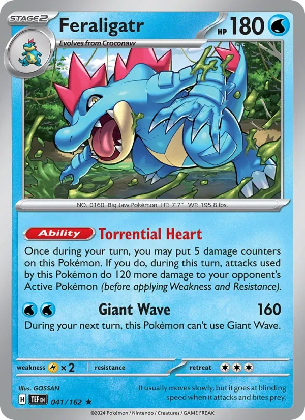Feraligatr, Temporal Forces