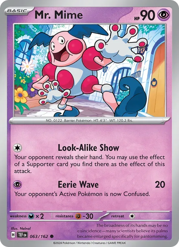 Mr. Mime, Temporal Forces