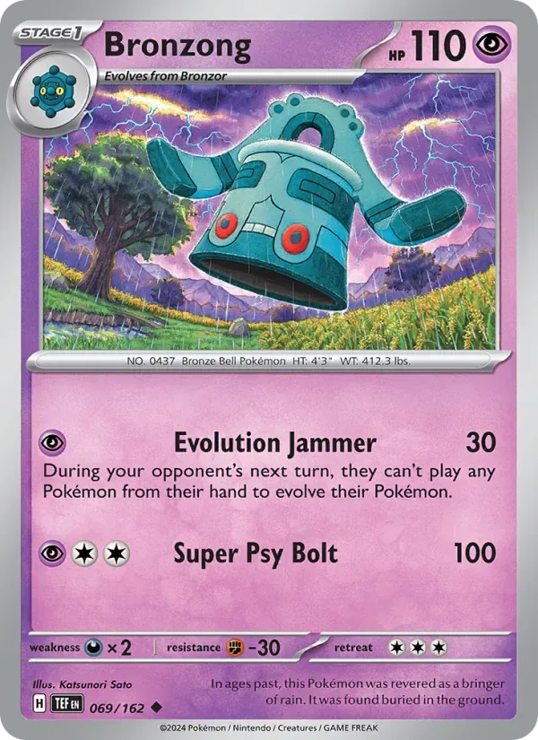 Bronzong, Temporal Forces