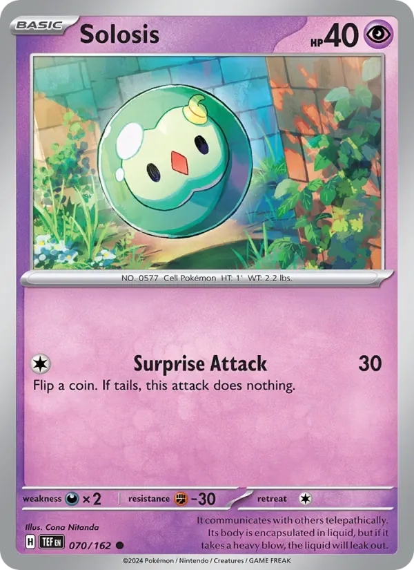 Solosis, Temporal Forces
