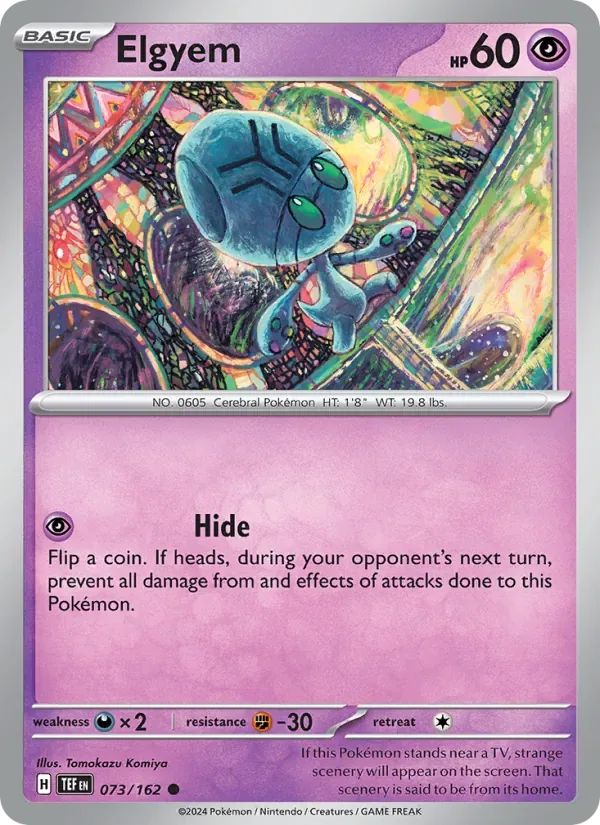 Elgyem, Temporal Forces