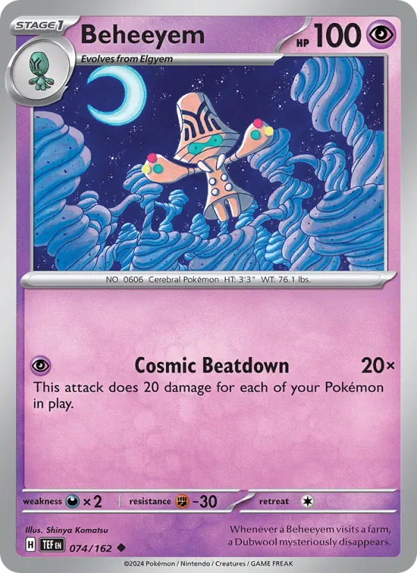 Beheeyem, Temporal Forces