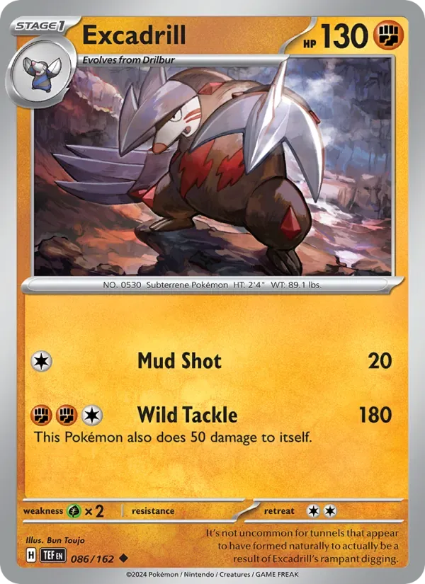 Excadrill, Temporal Forces
