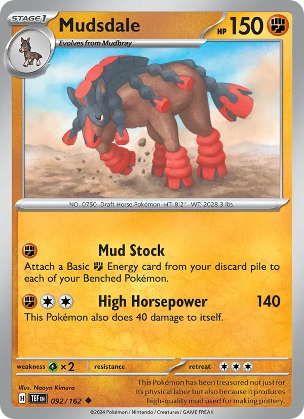 Mudsdale, Temporal Forces