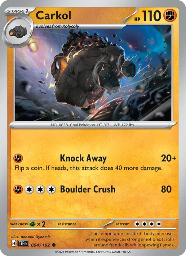 Carkol, Temporal Forces