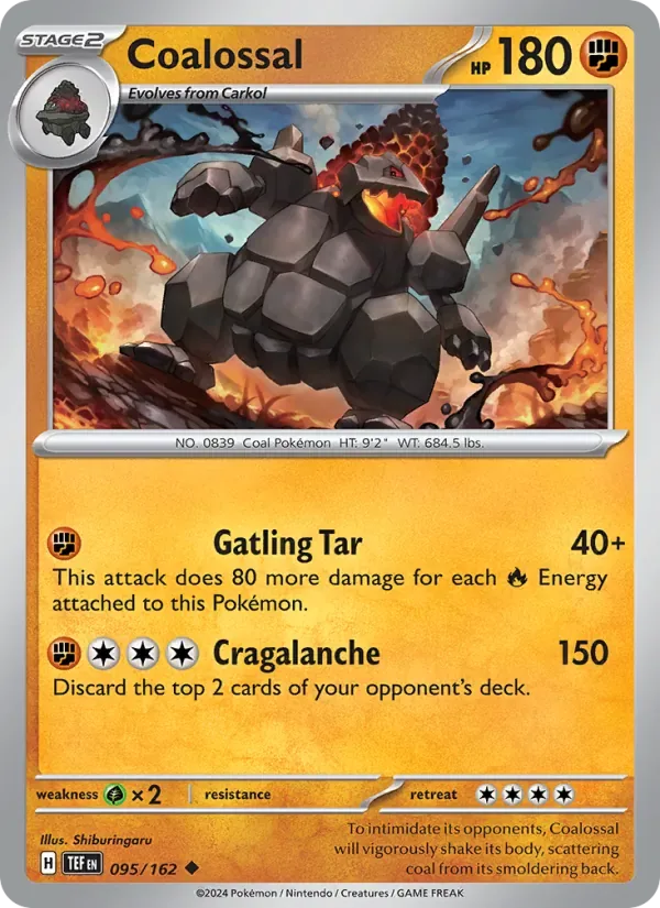 Coalossal, Temporal Forces