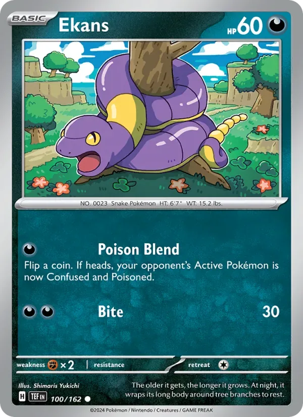 Ekans, Temporal Forces
