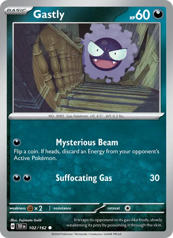 Gastly, Temporal Forces